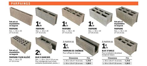 Comparaison visuelle : parpaing vs bloc à bancher
