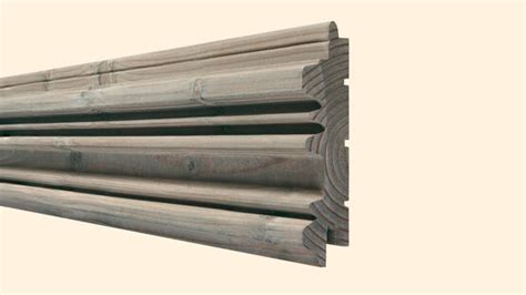 Bardage bois avec profil ondulé