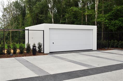 Garage préfabriqué en béton armé