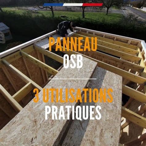 Infographie comparant les épaisseurs de panneaux OSB et leurs applications typiques