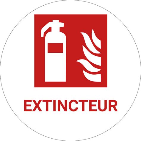 Icône représentant un extincteur et un symbole de danger électrique