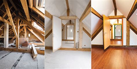 Schéma illustrant l'aménagement de combles