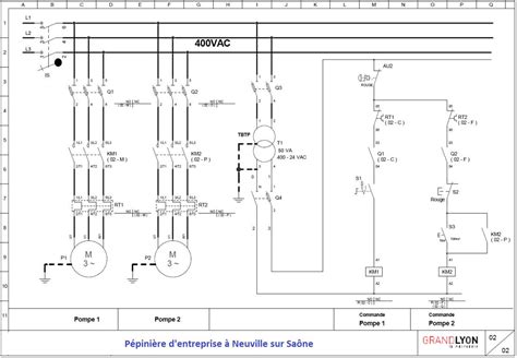 Schéma d'un caniveau électrique avec ses composants