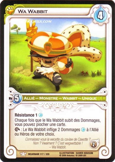 Représentation stylisée d'un Wa Wabbit cherchant une île