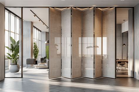 Cloisons amovibles dans un appartement moderne