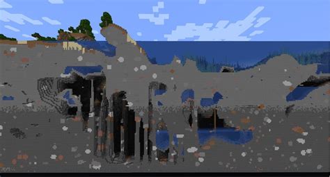 Illustration d'un monde Minecraft rempli de parcelles et de constructions variées