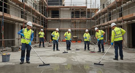 Outils de nettoyage après chantier