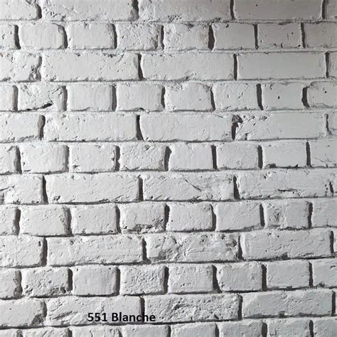 Variété de couleurs et styles de panneaux imitation brique