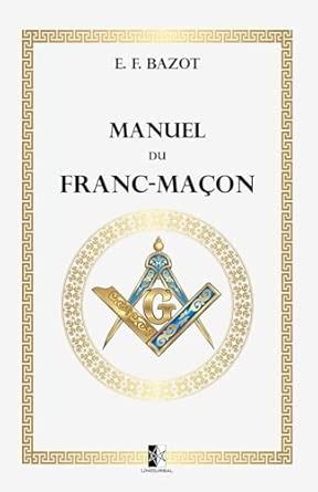 Couverture du Manuel du Franc-Maçon