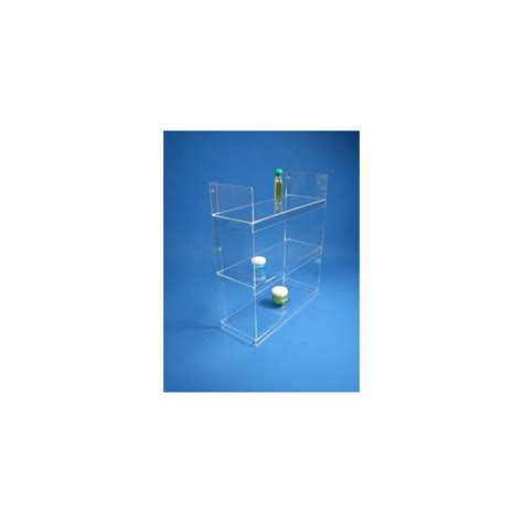 Gamme d'étagères en plexiglas SIGMA pour présentation de produits en magasin