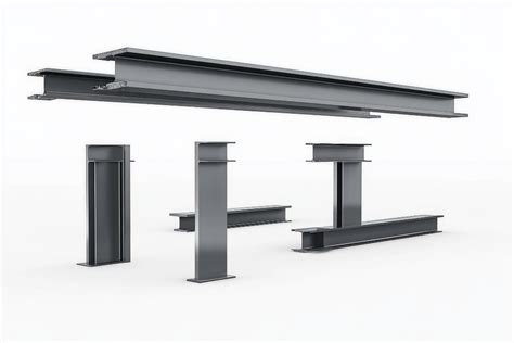 Poutrelles IPN assemblées en double pour renforcer une structure