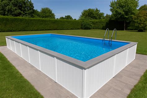 Schéma d'installation d'une piscine en panneaux modulaires