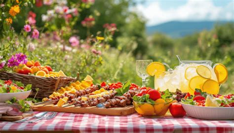 Couteau fixe utilisé pour préparer un repas en extérieur