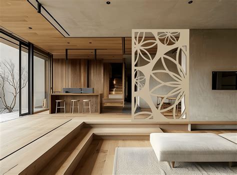 Cloison intérieure moderne