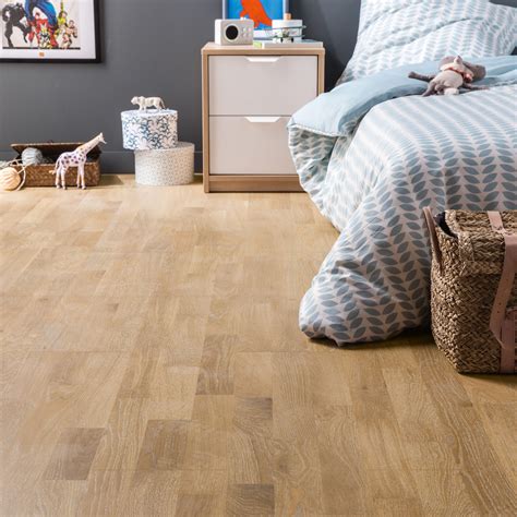 Parquet chêne multifrise en pose