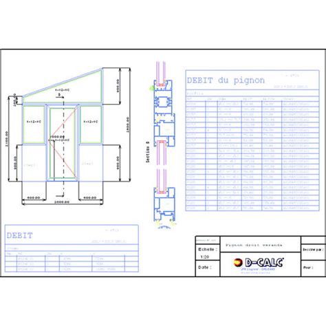 Schéma de production de menuiseries