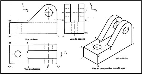 Croquis montrant différentes tailles d'axes de chape