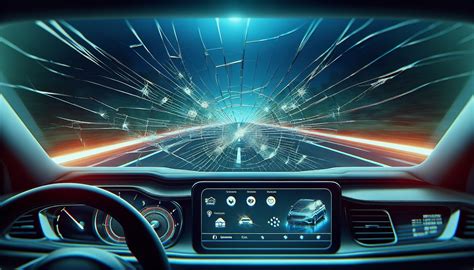 Schéma du système d'évacuation d'eau d'un pare-brise de voiture