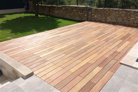 Terrasse en bois exotique Ipé