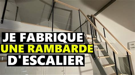 Rambarde en placo finie et peinte