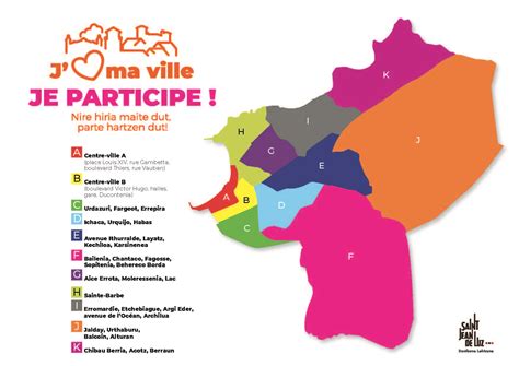 Plan de quartier d'Acotz à Saint-Jean-de-Luz