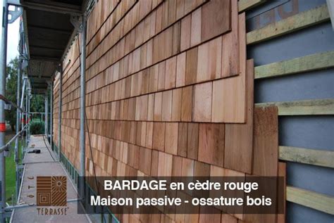 Bardage en Cèdre Rouge