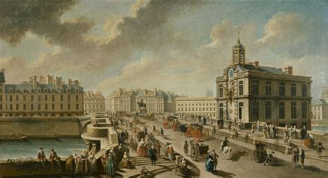 Vue d'Annonay au XVIIIe siècle