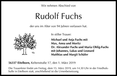 Rudolf Fuchs, fondateur de FUCHS