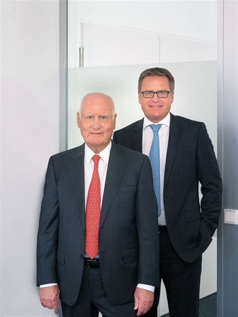 Dr. Manfred Fuchs et Stefan Fuchs, deuxième et troisième génération