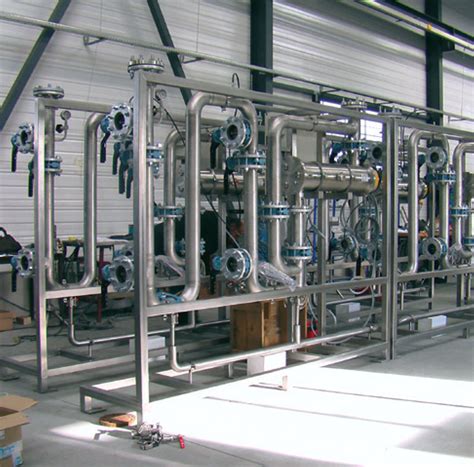 Schéma d'un système de tuyauterie industrielle