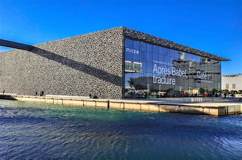 Structure en dentelle du MUCEM à Marseille