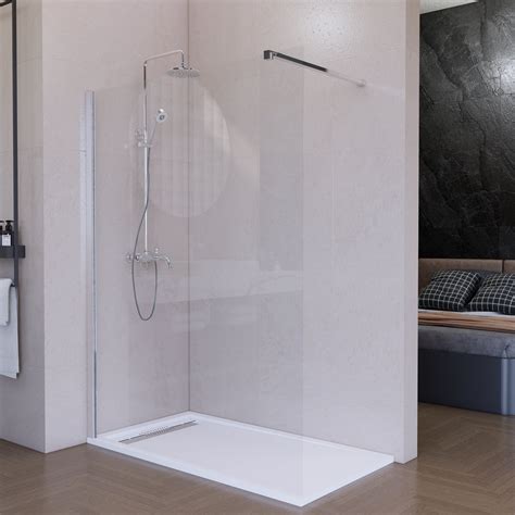 Verre trempé transparent avec traitement anticalcaire