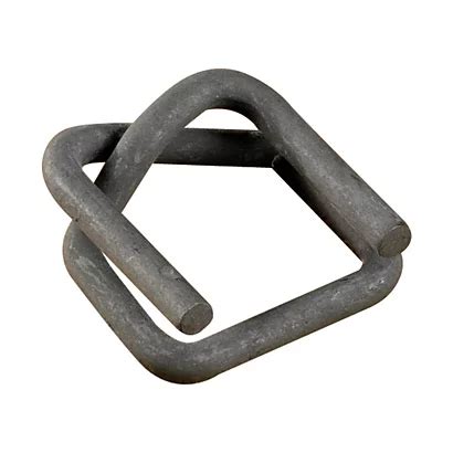 Image d'une boucle en acier autobloquante avec un traitement antiglisse