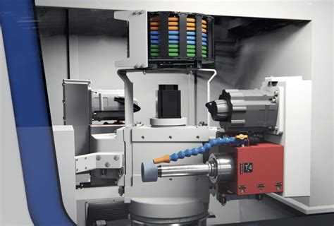 Rectifieuse CNC 6 axes en action