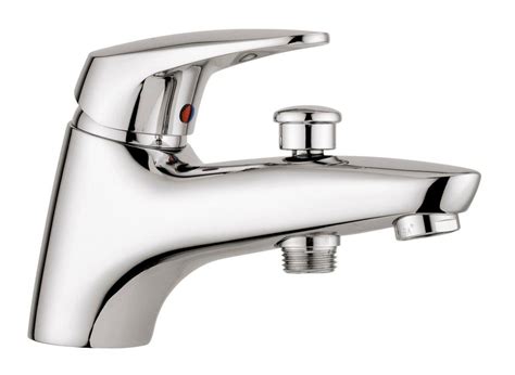 Mitigeur monotrou baignoire doré