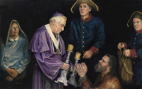 L'évêque Myriel et Jean Valjean