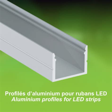 Profilés aluminium pour rubans LED