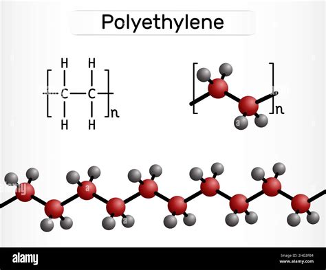 Molécule de polyéthylène