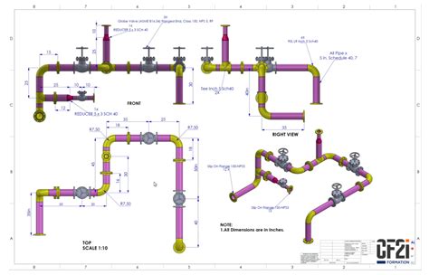 Exemple de modification d'un routage de tuyauterie dans SOLIDWORKS