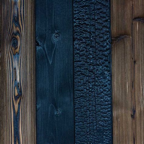Bardage en bois brûlé (Shou Sugi Ban)