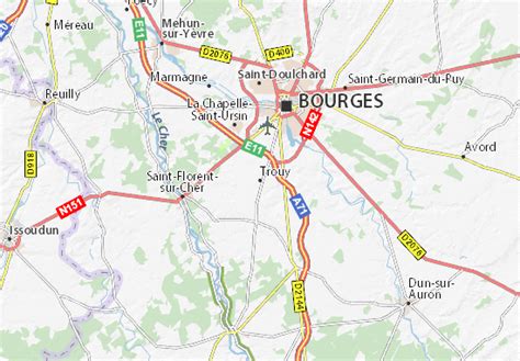 Carte de Tostat et ses environs