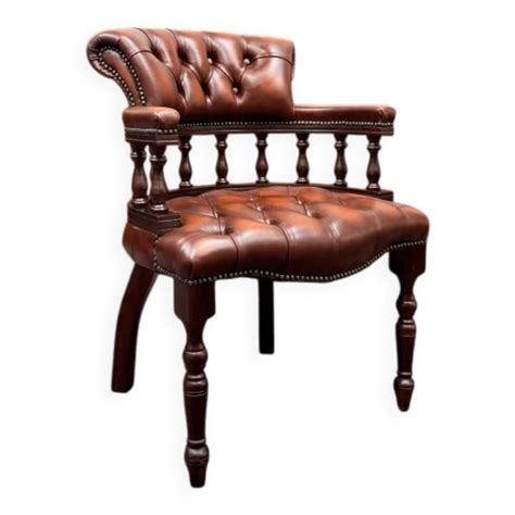 Fauteuil Chesterfield classique