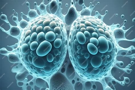 Cellules humaines sous microscope