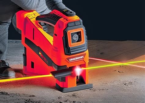 Diagramme expliquant la zone de nivellement autonome d'un niveau laser